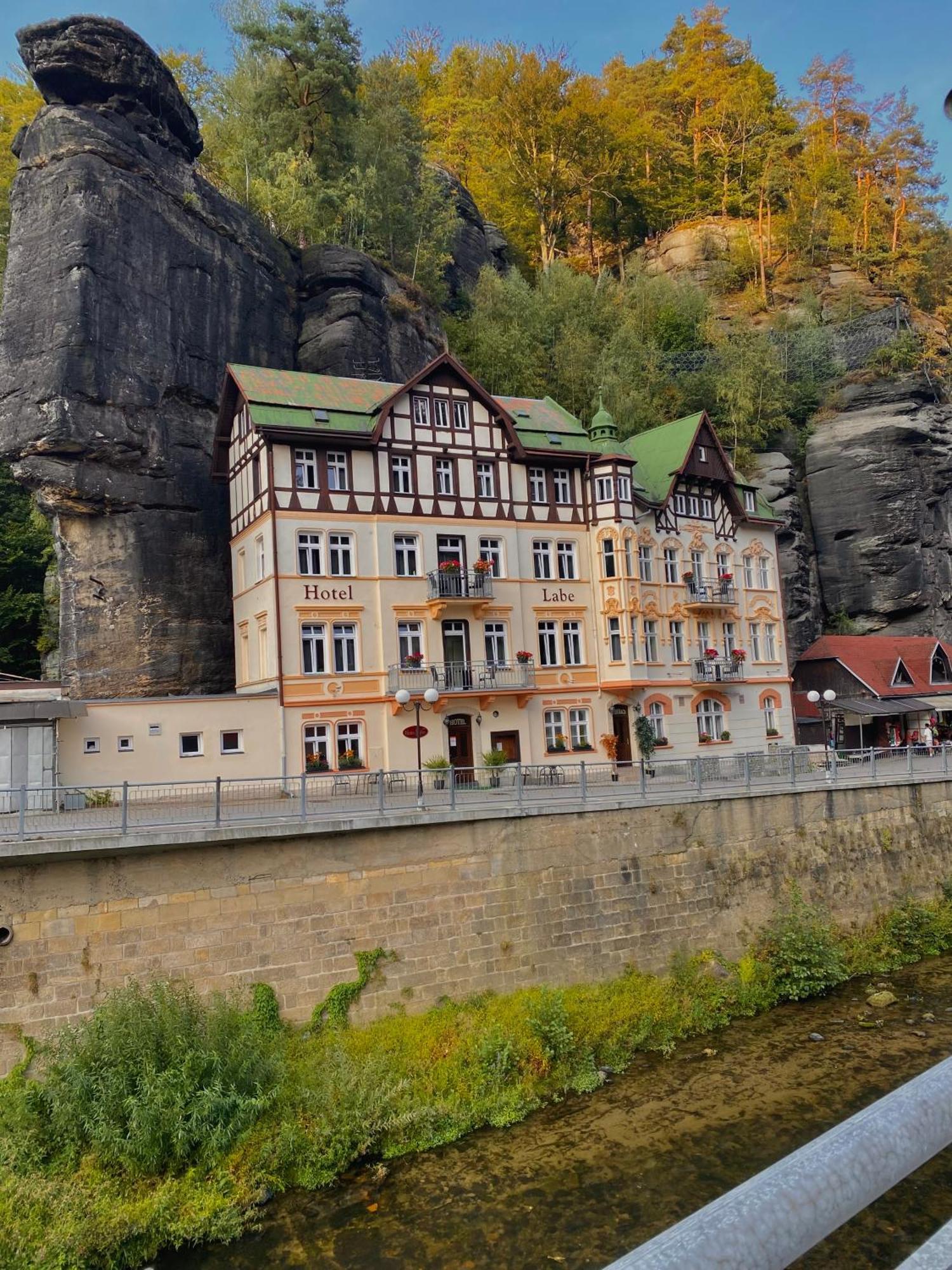 Hotel Labe Hřensko Kültér fotó